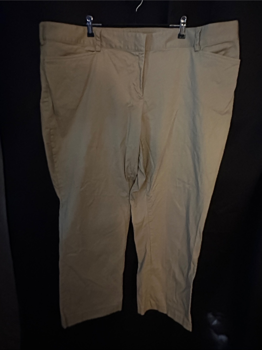 Classic Khaki Straight-Leg Pants 22WP